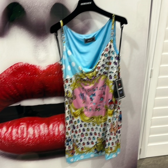Versace BUTTERFLIES & LADYBUGS MINI DRESS - Picture 2 of 6